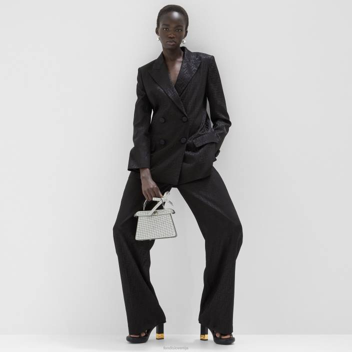 ženske f so uhani zlato Fendi nakit Z68L1754