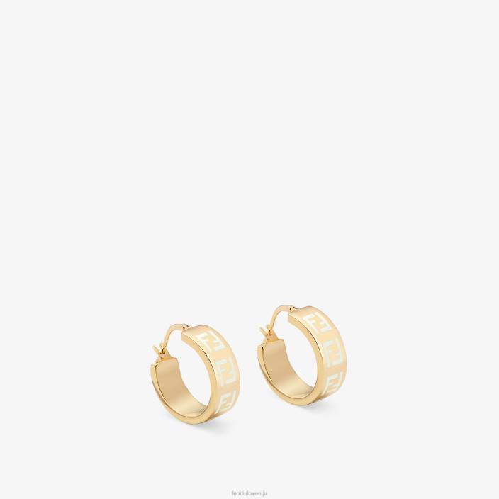 ženske večni uhani zlato Fendi nakit Z68L1732