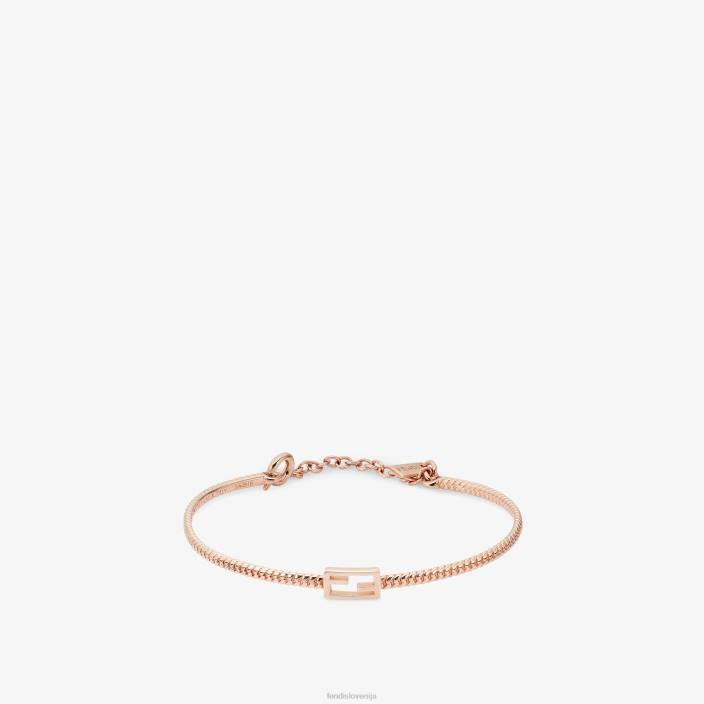 ženske baguette zapestnica roza Fendi nakit Z68L1740