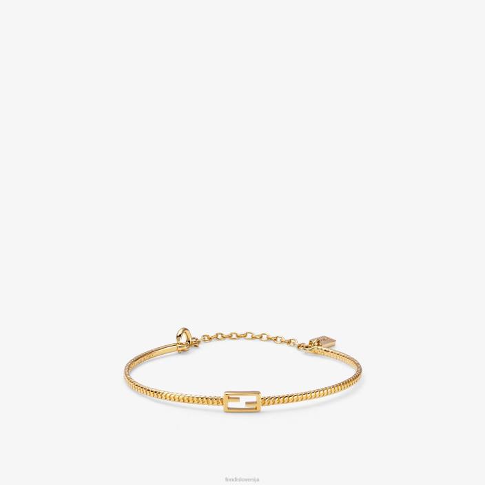 ženske baguette zapestnica zlato Fendi nakit Z68L1716