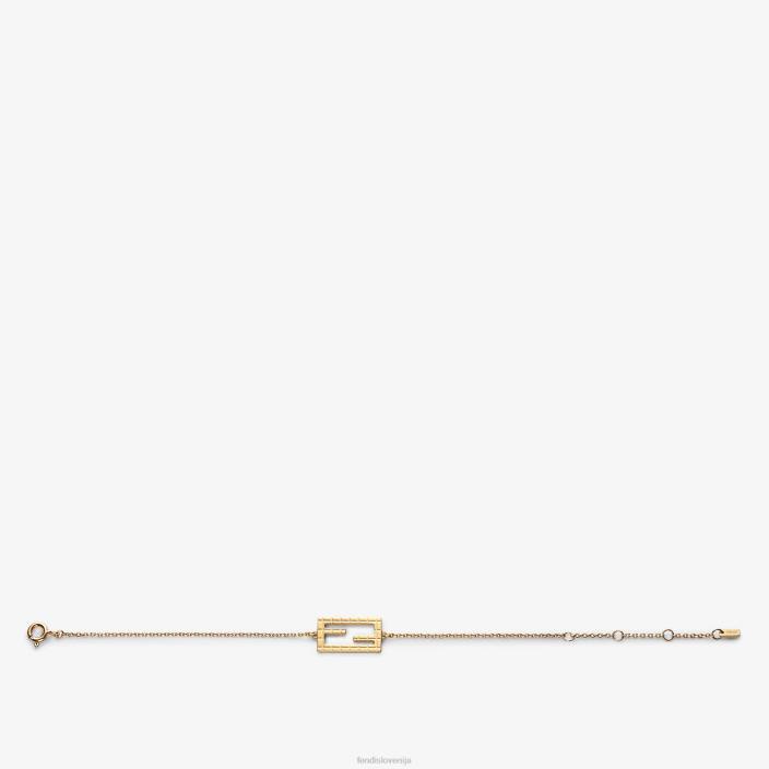 ženske baguette zapestnica zlato Fendi nakit Z68L1753