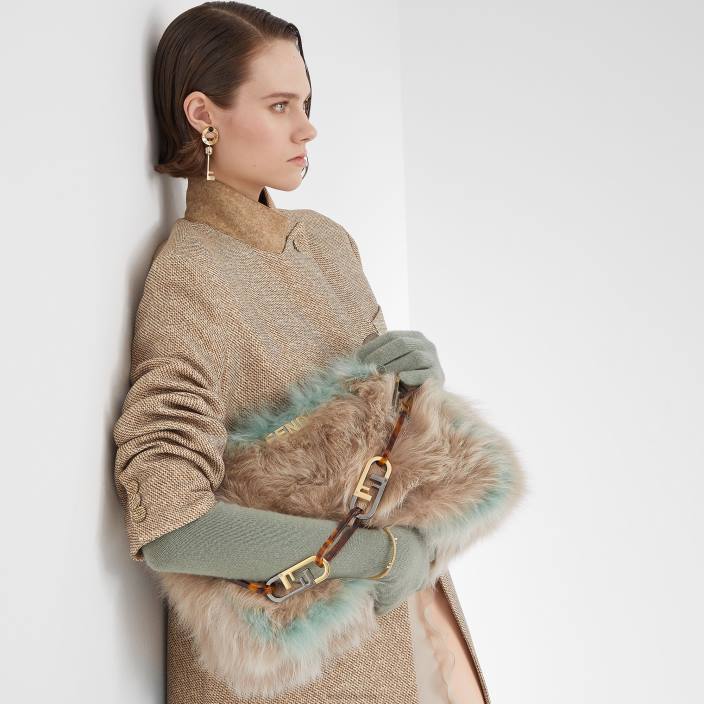 ženske prva zapestnica zlato Fendi nakit Z68L1722