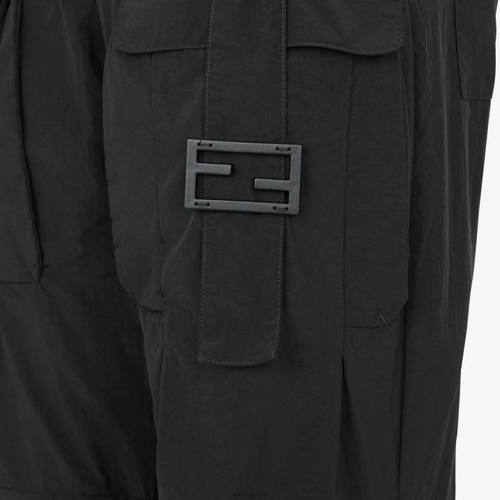 ženske najlonske hlače Črna Fendi oblačila Z68L1096