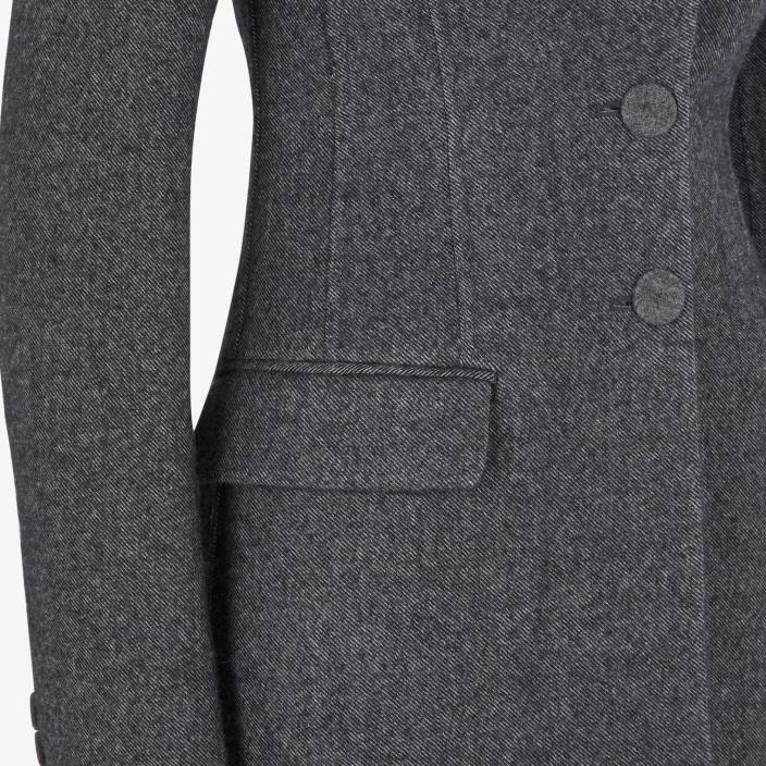 ženske volnena jakna siva Fendi oblačila Z68L1214