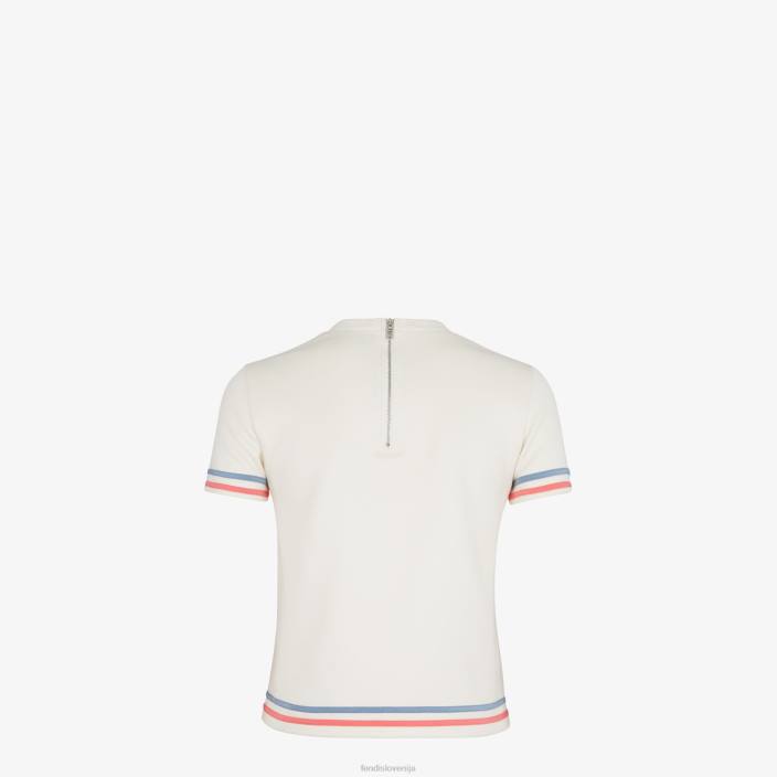 ženske jersey krilo bela Fendi oblačila Z68L1040