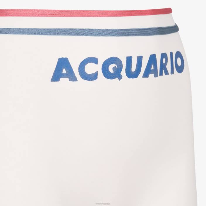 ženske bikini iz lycre bela Fendi oblačila Z68L1022