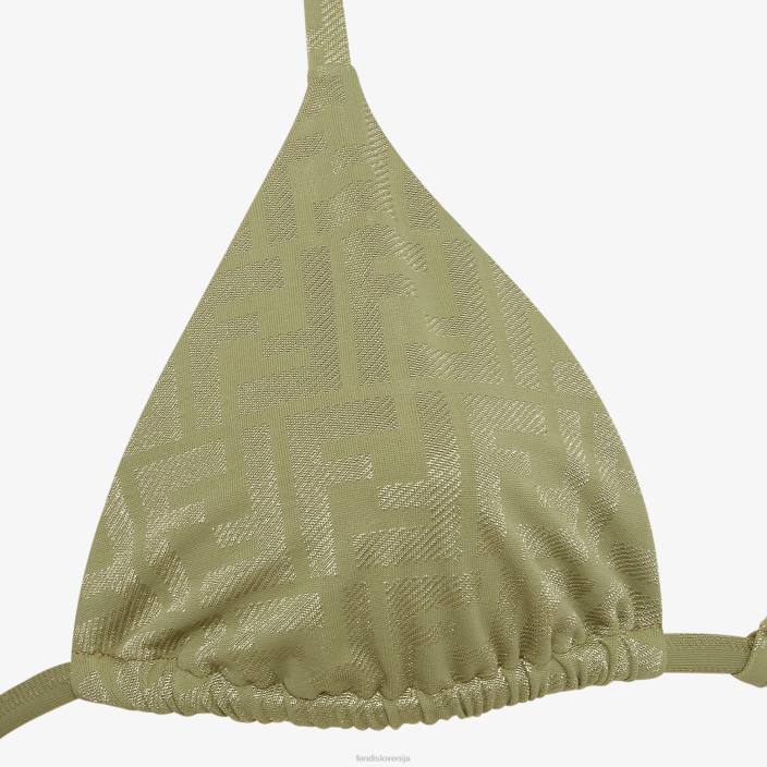 ženske bikini iz lycre zelena Fendi oblačila Z68L1141