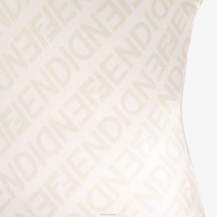 ženske kopalke iz lycre bela Fendi oblačila Z68L1059