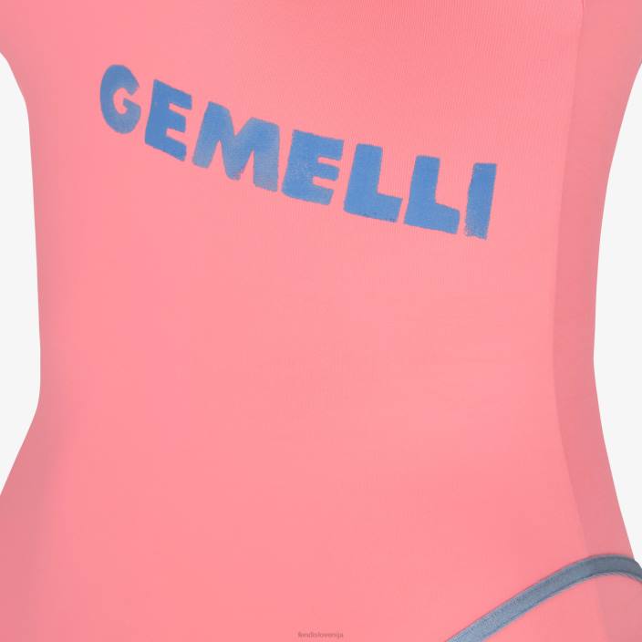 ženske kopalke iz lycre roza Fendi oblačila Z68L1052