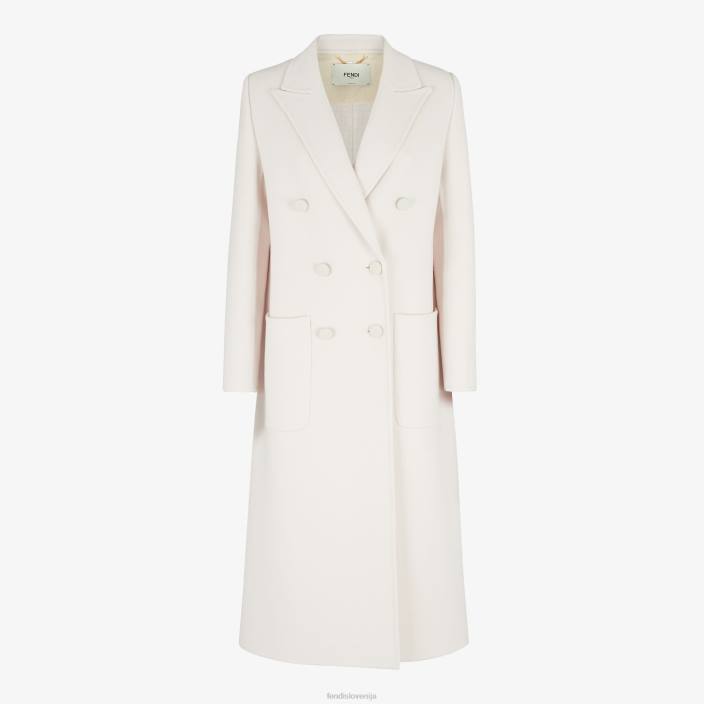 ženske volneni plašč Črna Fendi oblačila Z68L1102