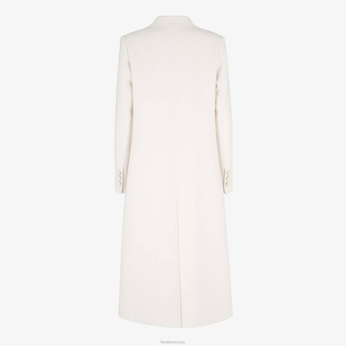 ženske volneni plašč Črna Fendi oblačila Z68L1102