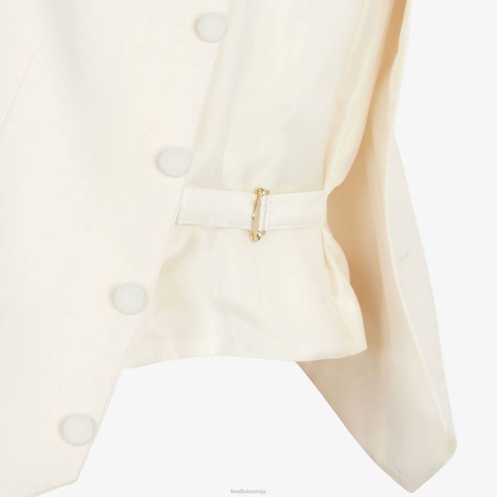 ženske volneni telovnik bela Fendi oblačila Z68L946