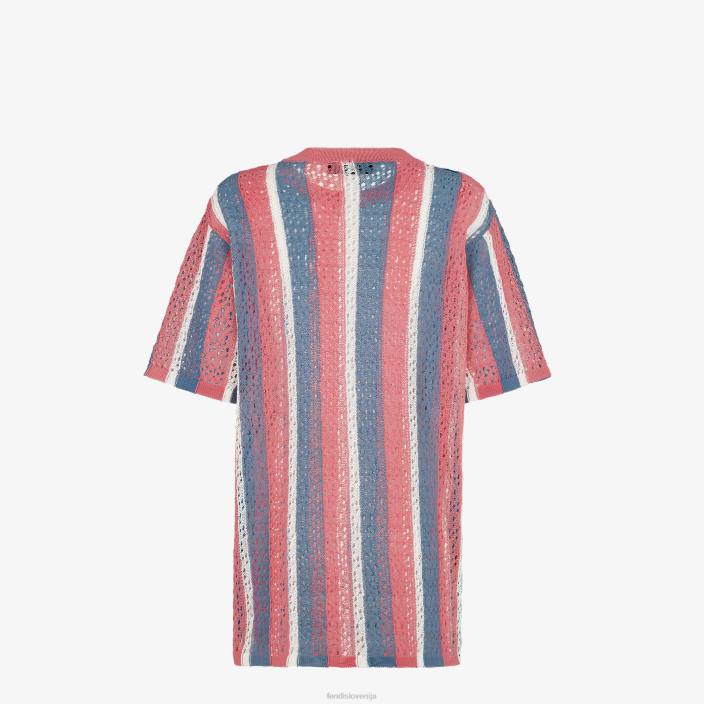 ženske bombažni kvačkani jopič večbarvna Fendi oblačila Z68L1030