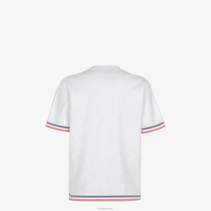 ženske pulover iz viskoze bela Fendi oblačila Z68L1035