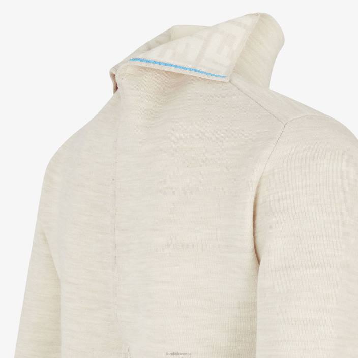 ženske volneni pulover bež Fendi oblačila Z68L997