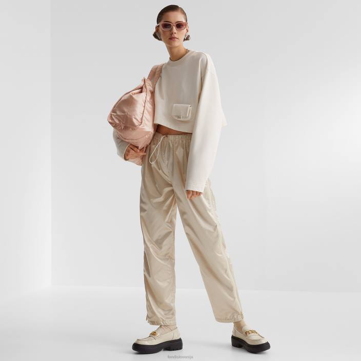 ženske jopica iz džersija bela Fendi oblačila Z68L1151