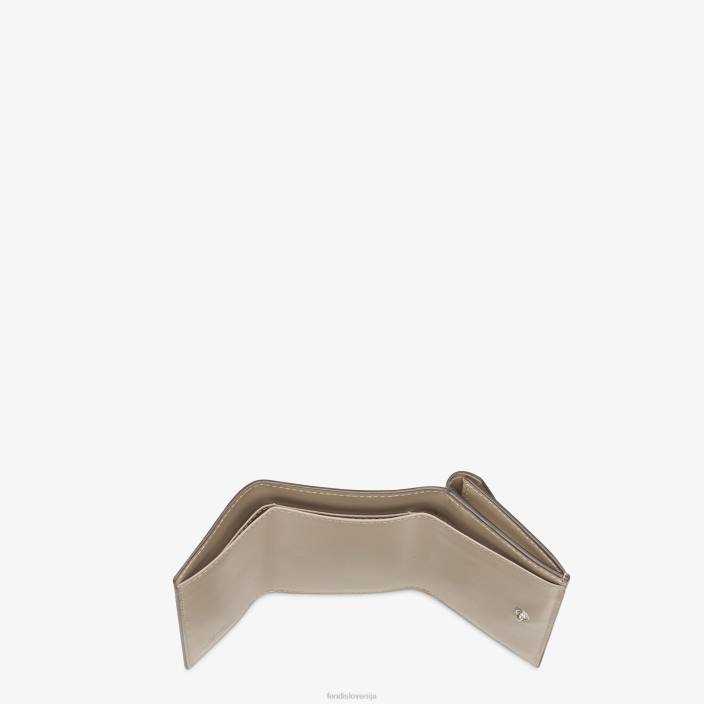 ženske dvobarvna denarnica iz golobjega usnja roza Fendi dodatki Z68L1471