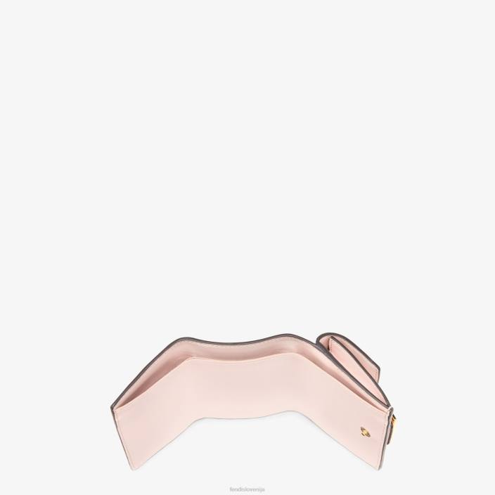 ženske ff denarnica iz nappa usnja roza Fendi dodatki Z68L1546