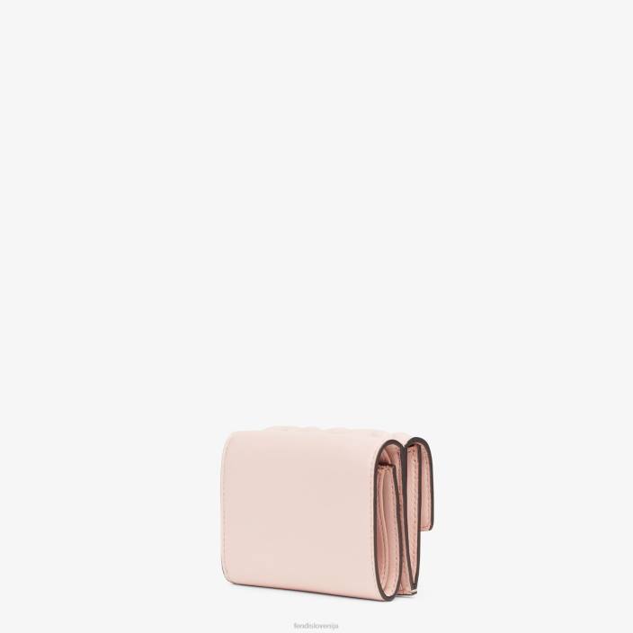 ženske ff denarnica iz nappa usnja roza Fendi dodatki Z68L1546