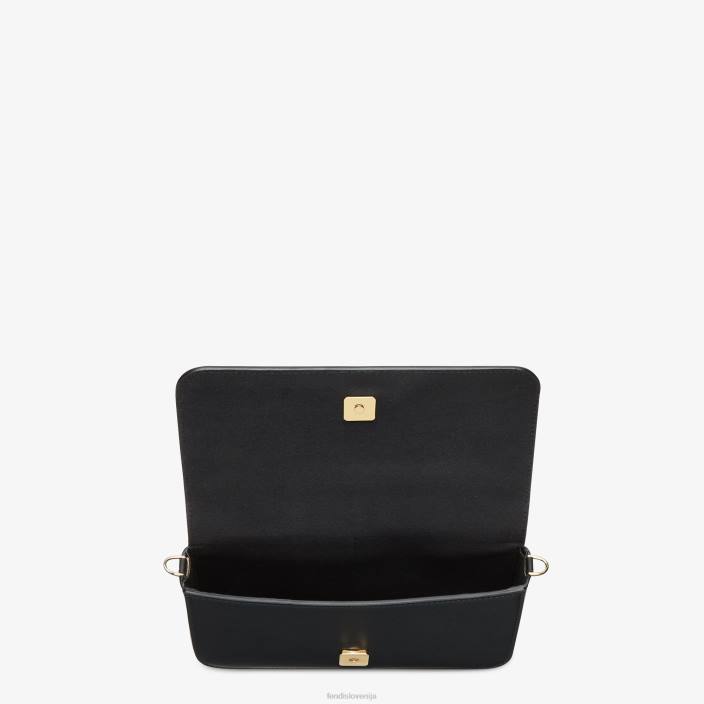 ženske grafika na usnjeni denarnici z verigo Črna Fendi dodatki Z68L1417