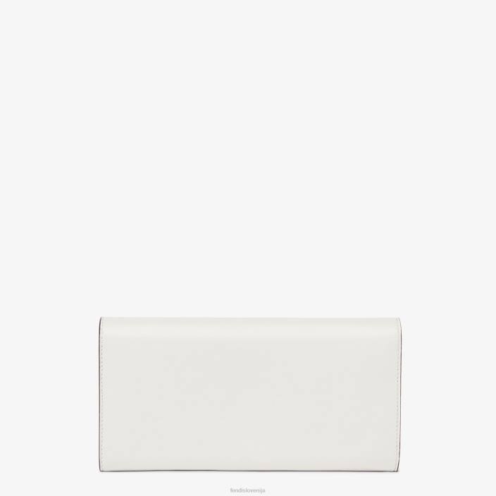 ženske roma usnjena denarnica bela Fendi dodatki Z68L1540