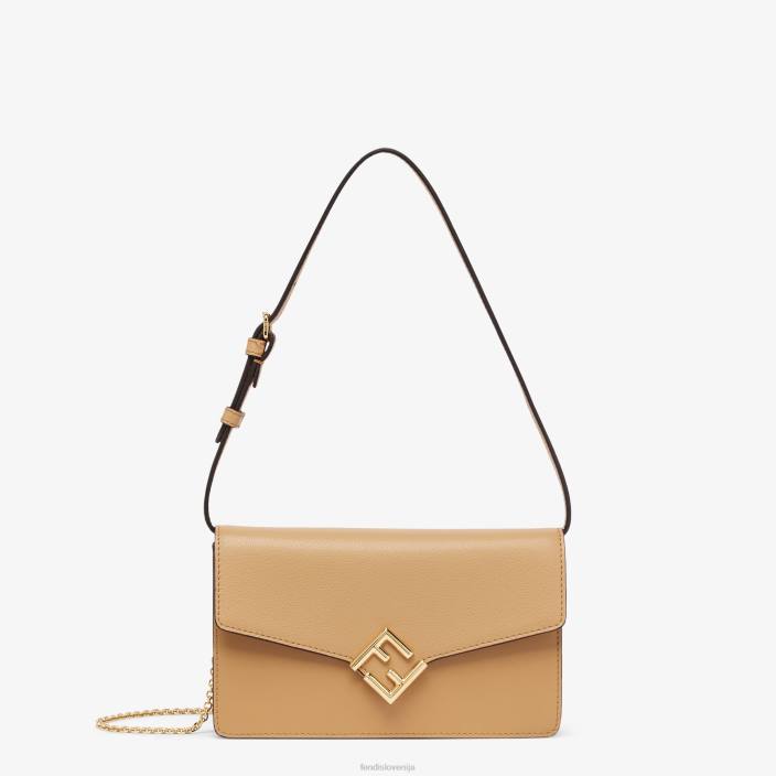 ženske roma usnjena denarnica rjav Fendi dodatki Z68L1512