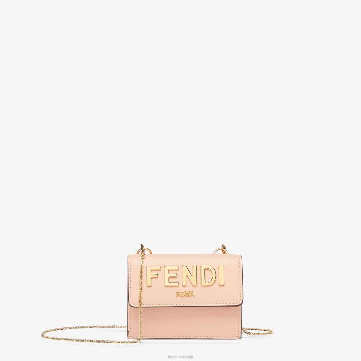 ženske roma usnjena denarnica roza Fendi dodatki Z68L1538
