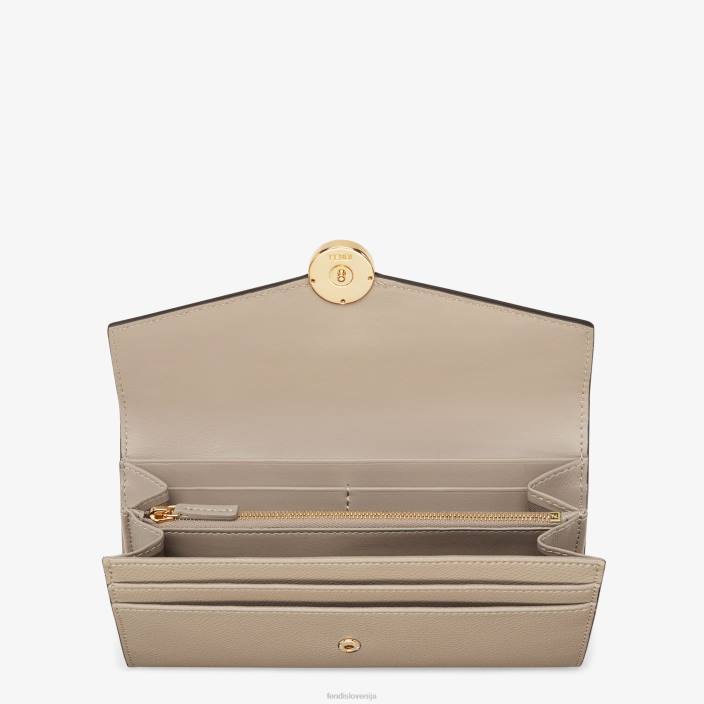 ženske usnjena denarnica Continental rjav Fendi dodatki Z68L1449