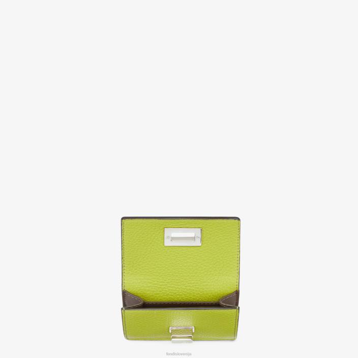 ženske usnjena denarnica zelena Fendi dodatki Z68L1522
