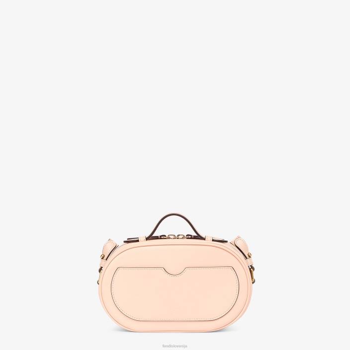 ženske mini torbica iz bledega usnja roza Fendi dodatki Z68L866