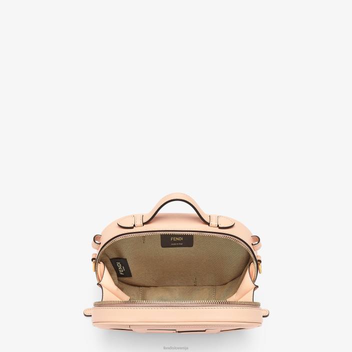 ženske mini torbica iz bledega usnja roza Fendi dodatki Z68L866
