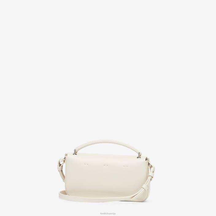 ženske lakirana torbica bela Fendi dodatki Z68L737