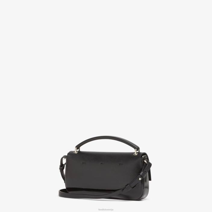 ženske lakirana torbica Črna Fendi dodatki Z68L743