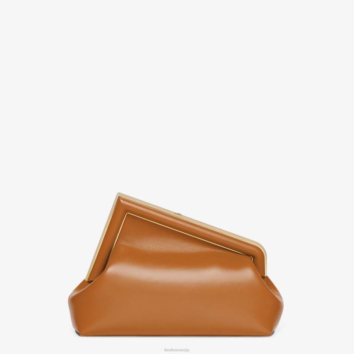 ženske midi usnjena torbica rjav Fendi dodatki Z68L574