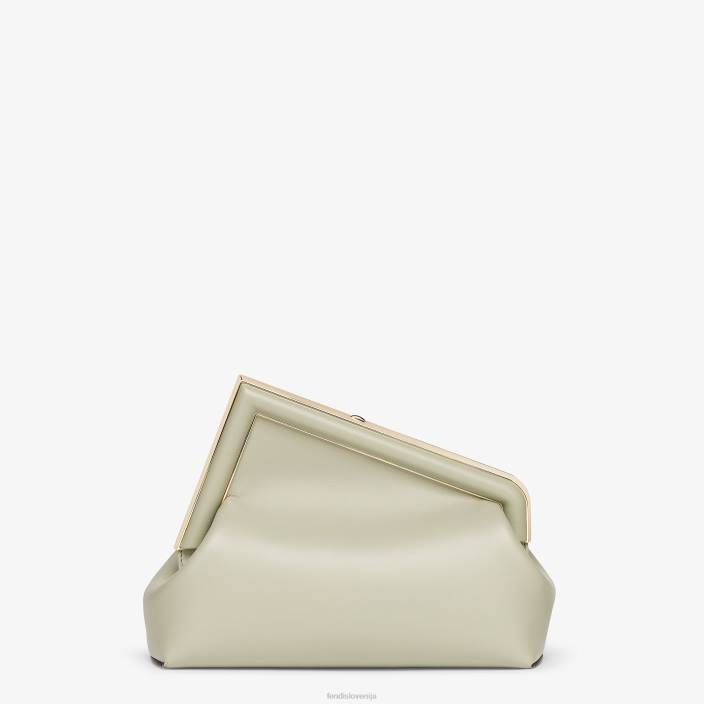 ženske midi usnjena torbica zelena Fendi dodatki Z68L709