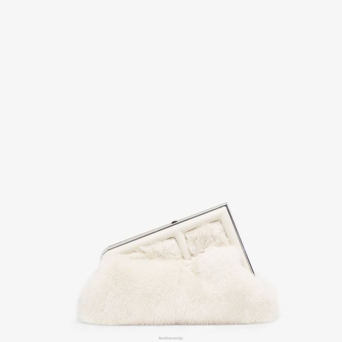 ženske mink vrečko bela Fendi dodatki Z68L738