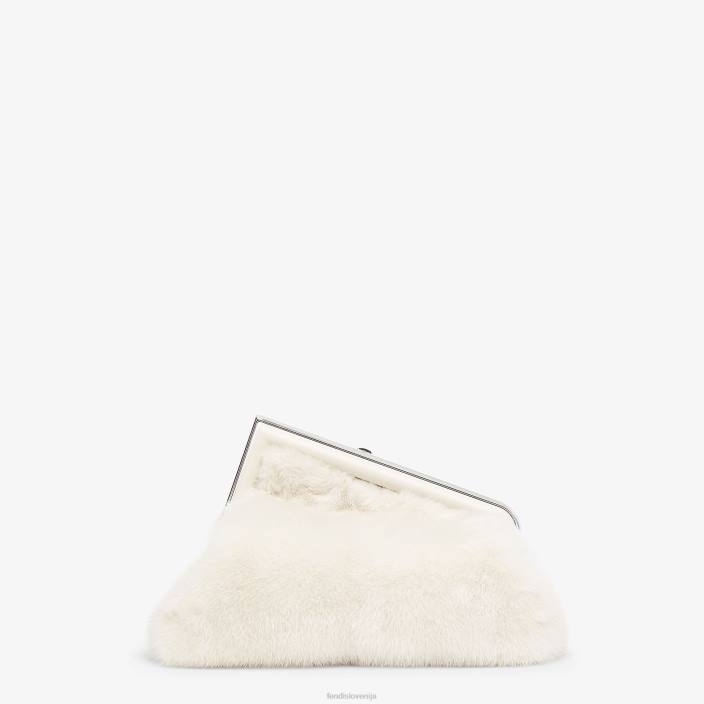 ženske mink vrečko bela Fendi dodatki Z68L738