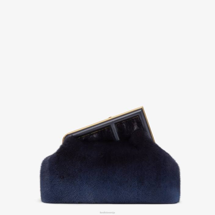 ženske mink vrečko modra Fendi dodatki Z68L835