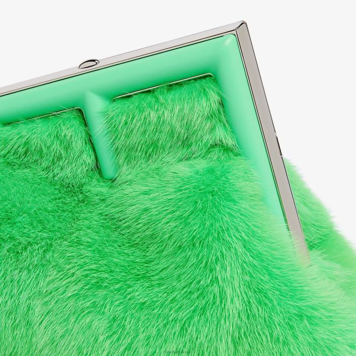 ženske mink vrečko zelena Fendi dodatki Z68L732