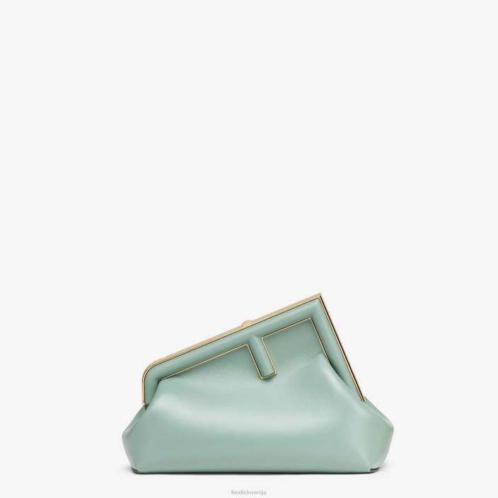 ženske mint usnjena torba zelena Fendi dodatki Z68L852