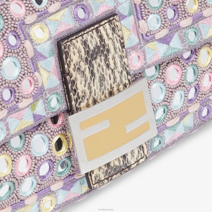 ženske ponovna izdaja torbe z več vezeninami večbarvna Fendi dodatki Z68L780