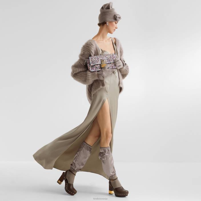 ženske ponovna izdaja torbe z več vezeninami večbarvna Fendi dodatki Z68L780