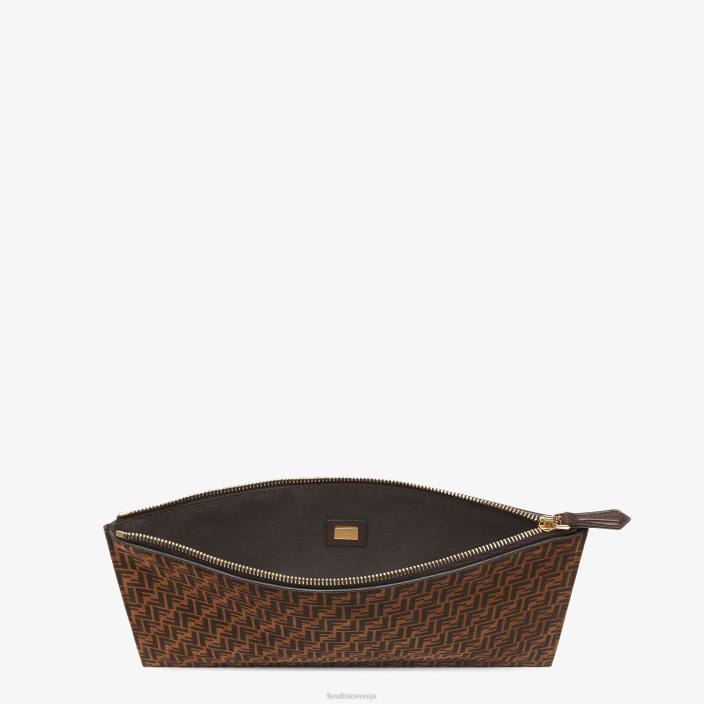 ženske ravna srednja usnjena torbica moda Fendi dodatki Z68L1554