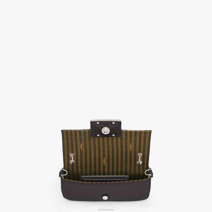 ženske svilena torbica Črna Fendi dodatki Z68L805