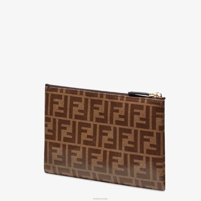 ženske torbica iz blaga rjav Fendi dodatki Z68L1590