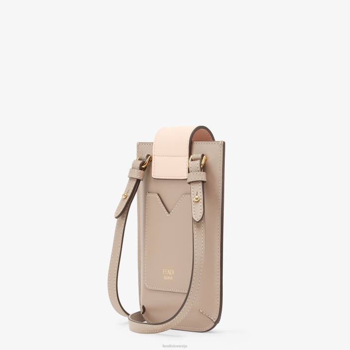 ženske torbica iz golobjega usnja bež Fendi dodatki Z68L1460