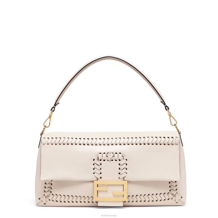 ženske usnjena torba camellianappa z ujemajočimi se šivi roza Fendi dodatki Z68L553