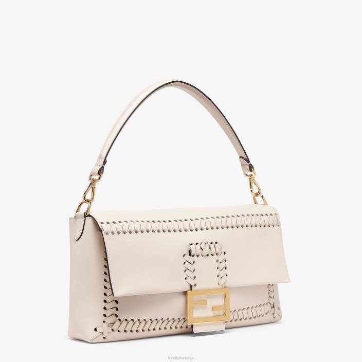 ženske usnjena torba camellianappa z ujemajočimi se šivi roza Fendi dodatki Z68L553