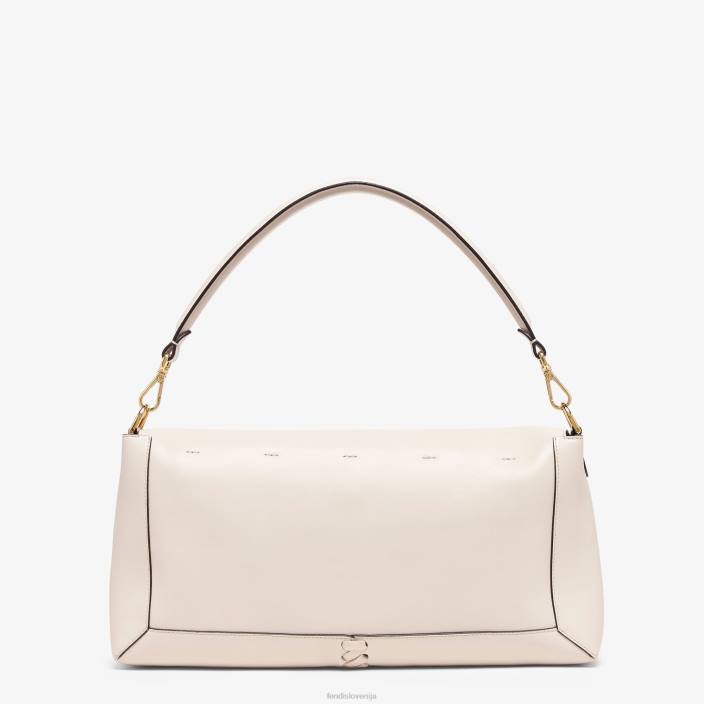 ženske usnjena torba camellianappa z ujemajočimi se šivi roza Fendi dodatki Z68L553