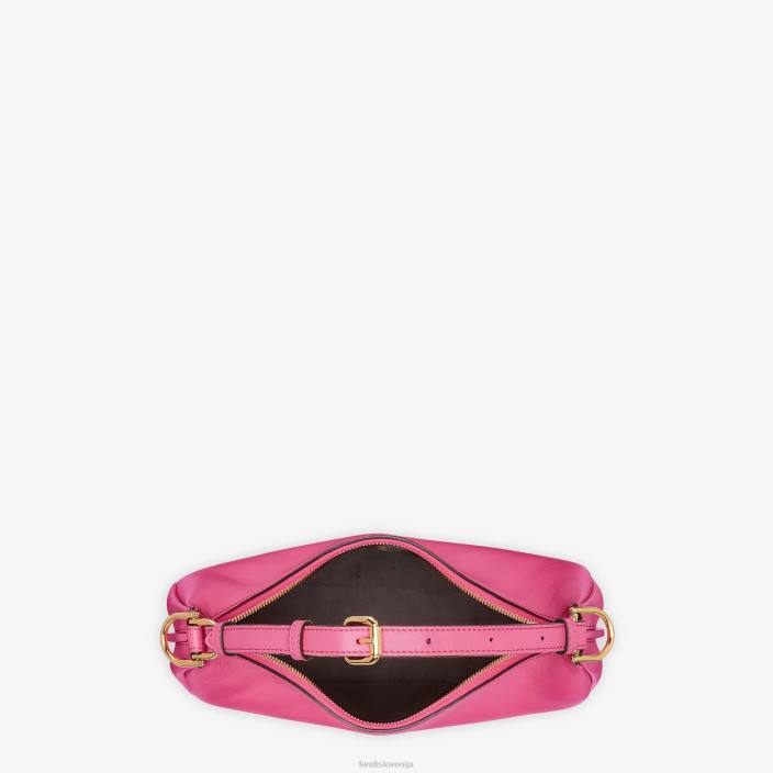 ženske usnjena torba v barvi fuksije roza Fendi dodatki Z68L569